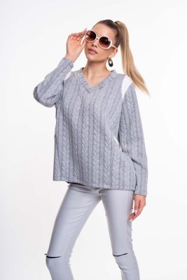 Soft fonott mintás felső/ F