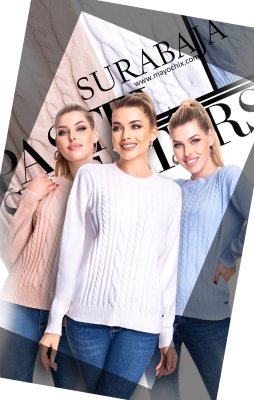 Surabaja kötött pulóver /F