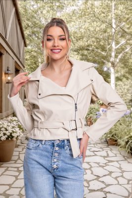 Wild műbőr dzseki/ S